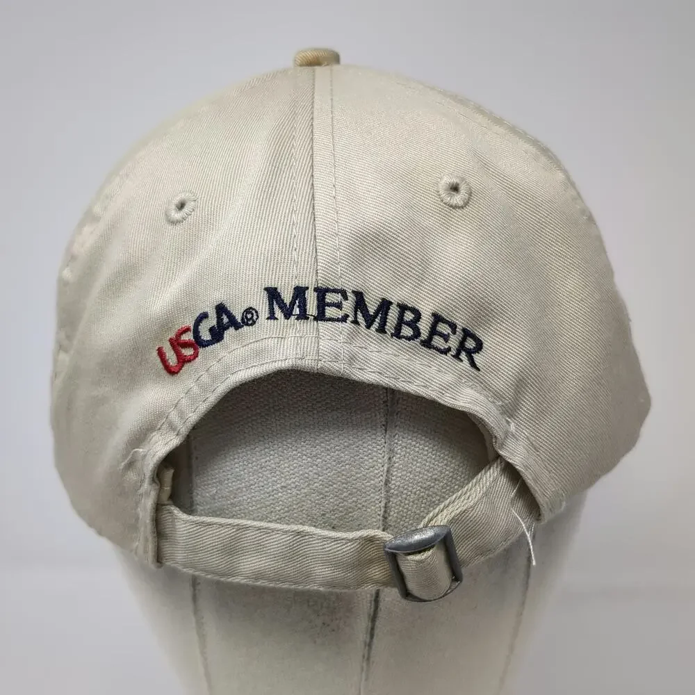Logomark USGA Baseball Cap Beige One Size 2012 US Open Olympic Club Member Hat